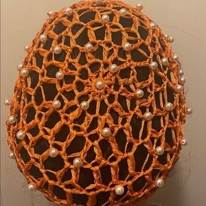 Renaissance Hair Snood Pearl, Tudor, medieval hairnet.